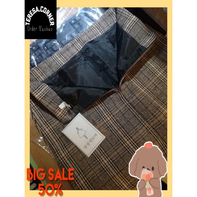 [ORDER]CHÂN VÁY CARO ULZZANG VINTAGE | BigBuy360 - bigbuy360.vn