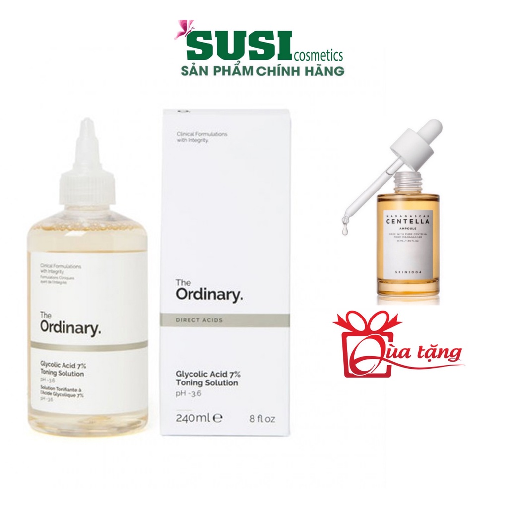 Nước Hoa Hồng Toner The Ordinary Glycolic Acid 7% + Toning Solution 240ml