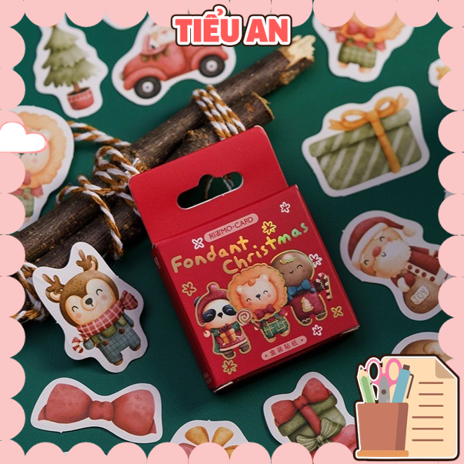 Bộ Sticker / Hình dán Kiểu Dáng Giáng Sinh - Sticker Noel