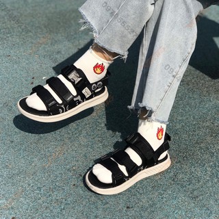 GIÀY SANDAL NỮ TRẺ TRUNG PHONG CÁCH VENTO CHÍNH HÃNG NB80 ĐEN