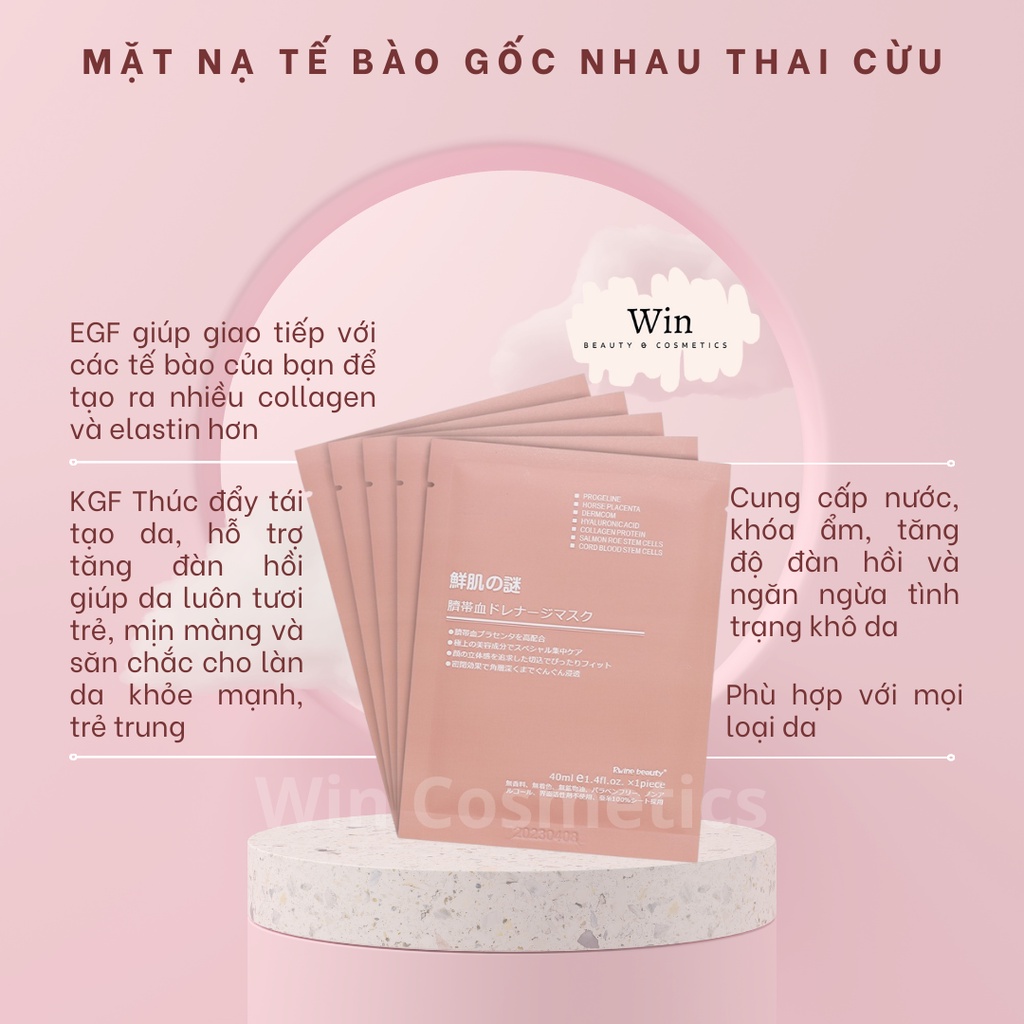 Mặt nạ tế bào gốc nhau thai cừu