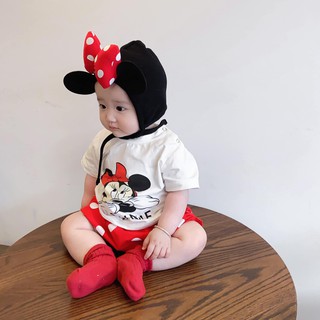 (Ảnh thật) Bộ set bé gái áo và quần Minie