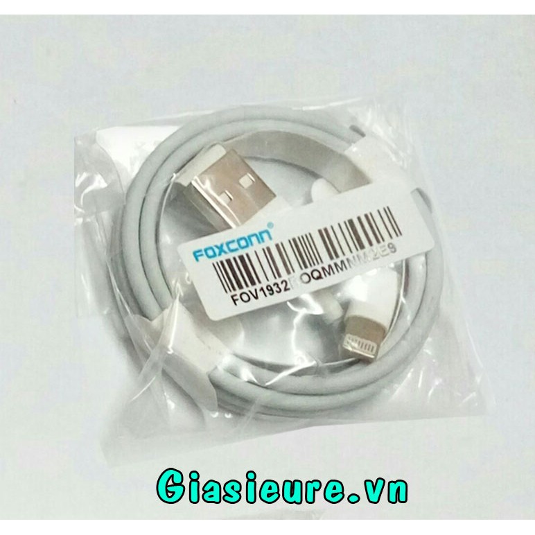 Sạc foxcom lõi thép 5ic dành cho iphon 567