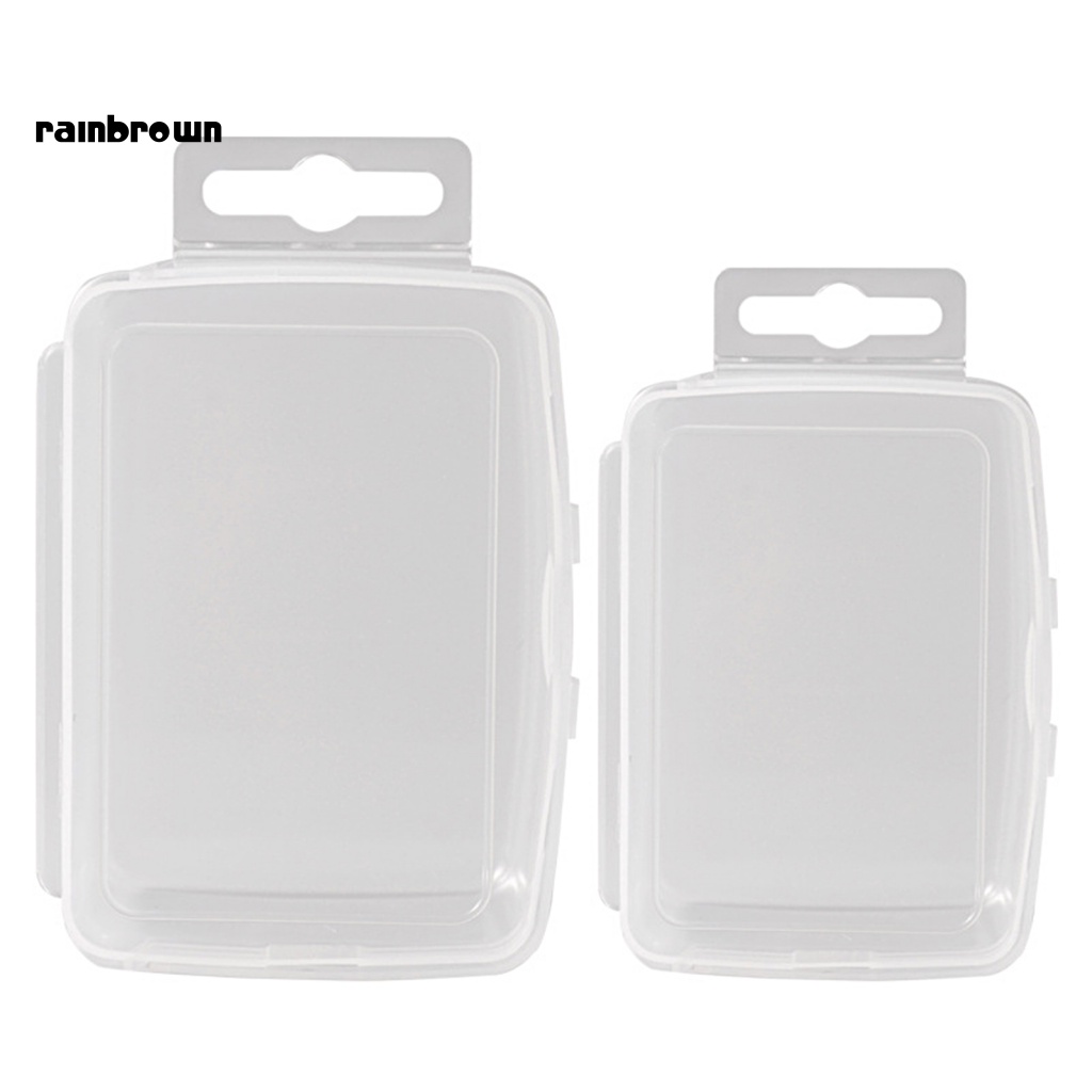 Hộp Đựng Mồi Câu Cá Trong Suốt Chống Rỉ Sét Tiện Dụng