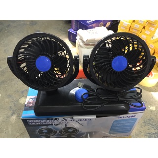 [ FREE SHIP TOÀN QUỐC ] Quạt đôi cắm usb trên ô tô