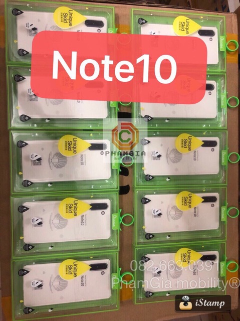 Ốp lưng dẻo trong/ samsung galaxy note 10/ note 10 plus