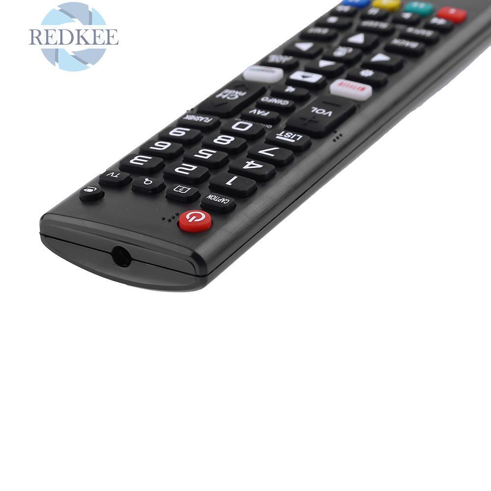 Điều khiển từ xa học lệnh thay thế AKB75095307 / 5303 433MHz cho LG 55LJ550M 32LJ550B Netflix