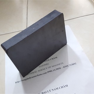 Nam châm Ferrite 150x100x25mm