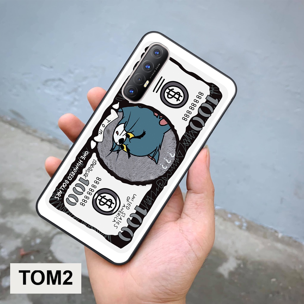 Ốp Lưng Oppo Reno 3 - Oppo A91 - Oppo Reno 3 Pro In hình tomm và jerryy chất đẹp