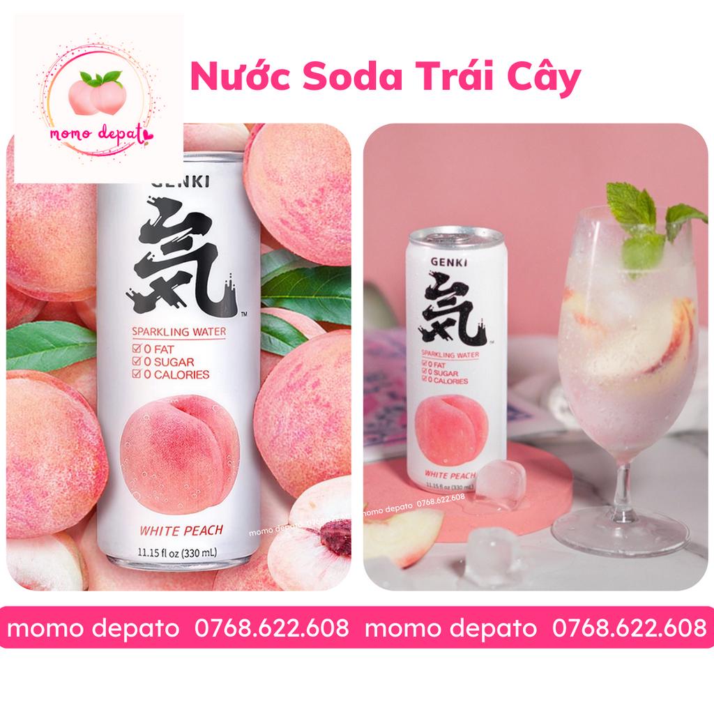 Nước uống soda trái cây có gas Genki Forest