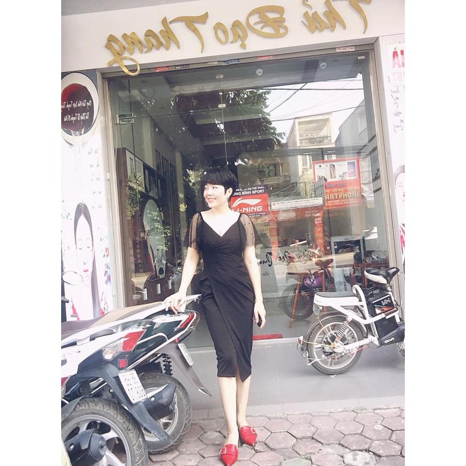 Váy đầm dự tiệc B222 Đen - Hàng thiết kế (3 MÀU) | BigBuy360 - bigbuy360.vn