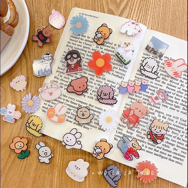 Ghim Cài Áo Hình Hoạt Hình Dễ Thương Dành Cho Bé Gái