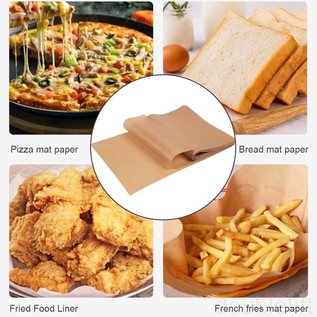 Giấy Lót Nướng Bánh Hấp Hai Tầng Cách Nhiệt Chống Dính Chống Thấm Nước