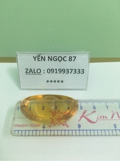 Thỏi vàng thủy tinh 5 cm