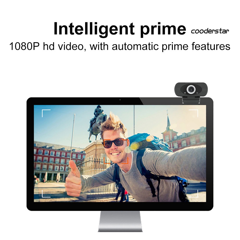 Webcam Usb 1080p Tích Hợp Micro Ghi Hình Video Cho Laptop Pc | WebRaoVat - webraovat.net.vn