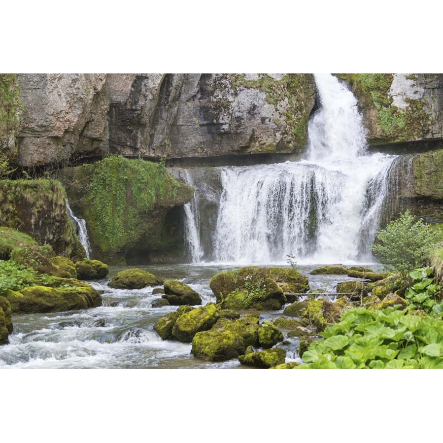 Tranh dán tường thác nước thiên nhiên trong lành 3D