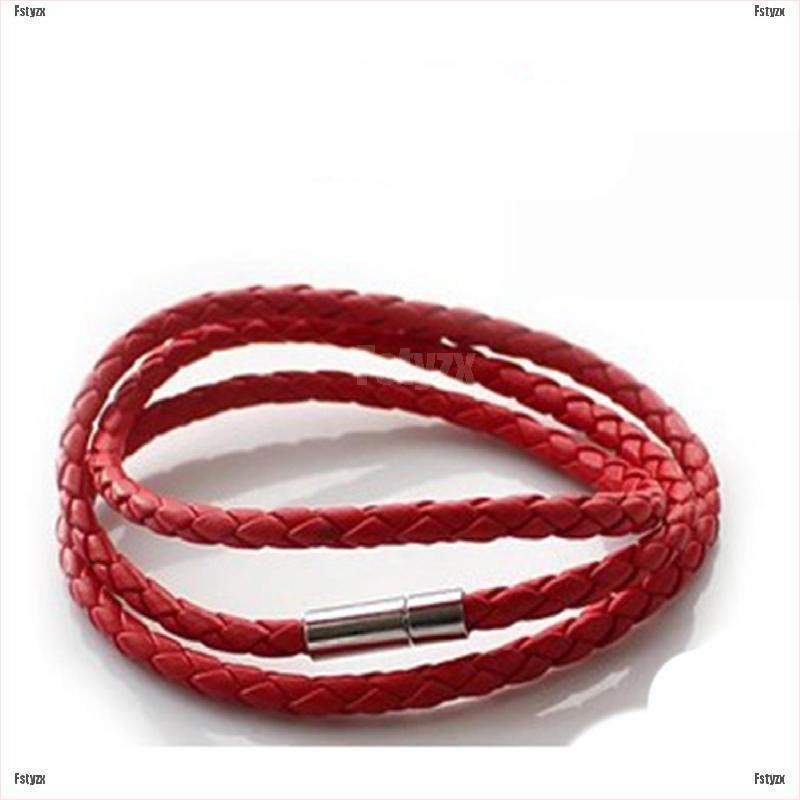 Dây đeo cổ bằng da thật thời trang cho nữ