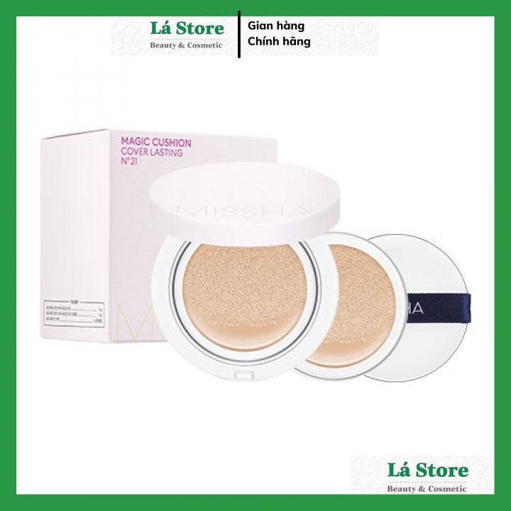 Phấn Nước Missha - Phấn Nước Kiềm Dầu Missha MAGIC CUSHION COVER LASTING (HỒNG)