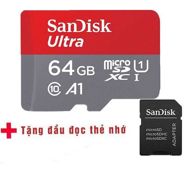 Thẻ nhớ sandisk 4GB/8GB/16GB/32GB/64GB/128GB Thẻ nhớ tốc độ cao dùng cho điện thoại, máy ảnh, laptop