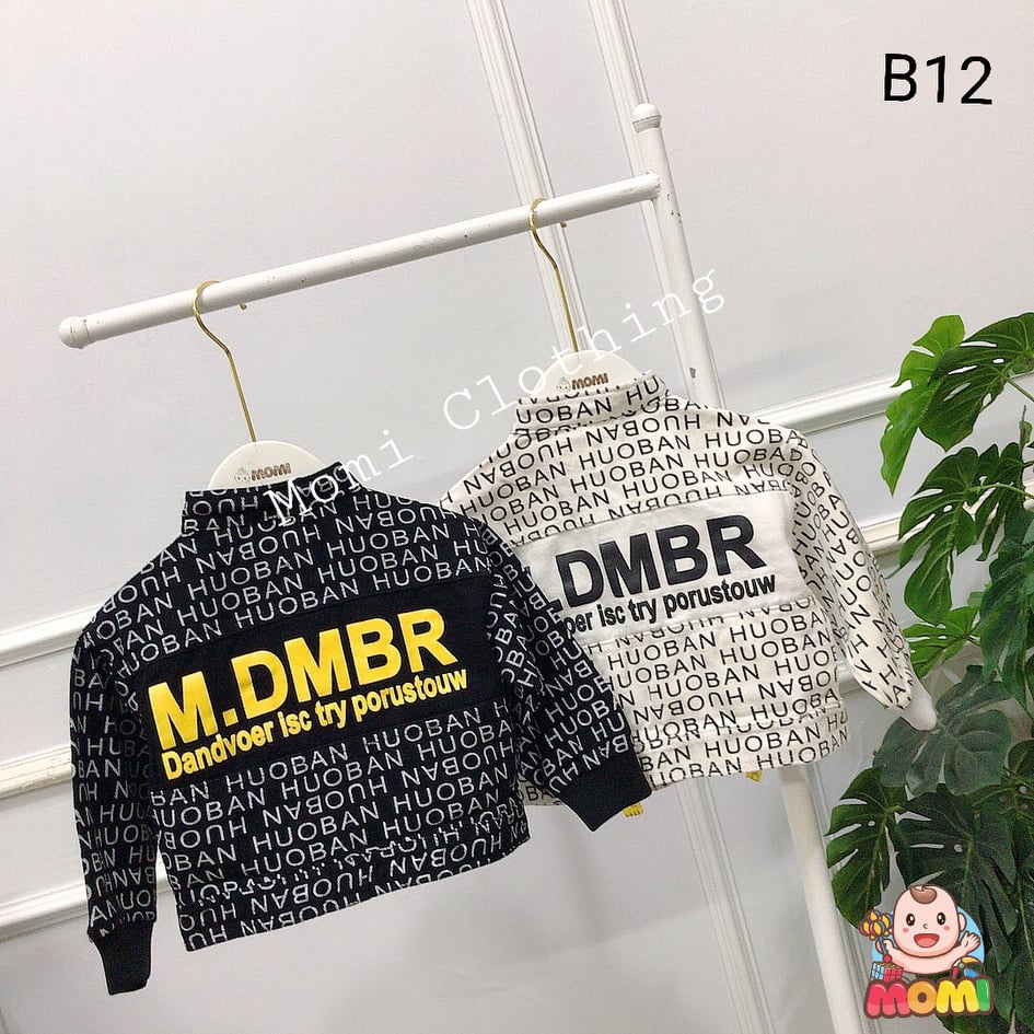 Áo khoác chữ dành cho bé trai - B12 - CAM KẾT HÀNG NHƯ ẢNH