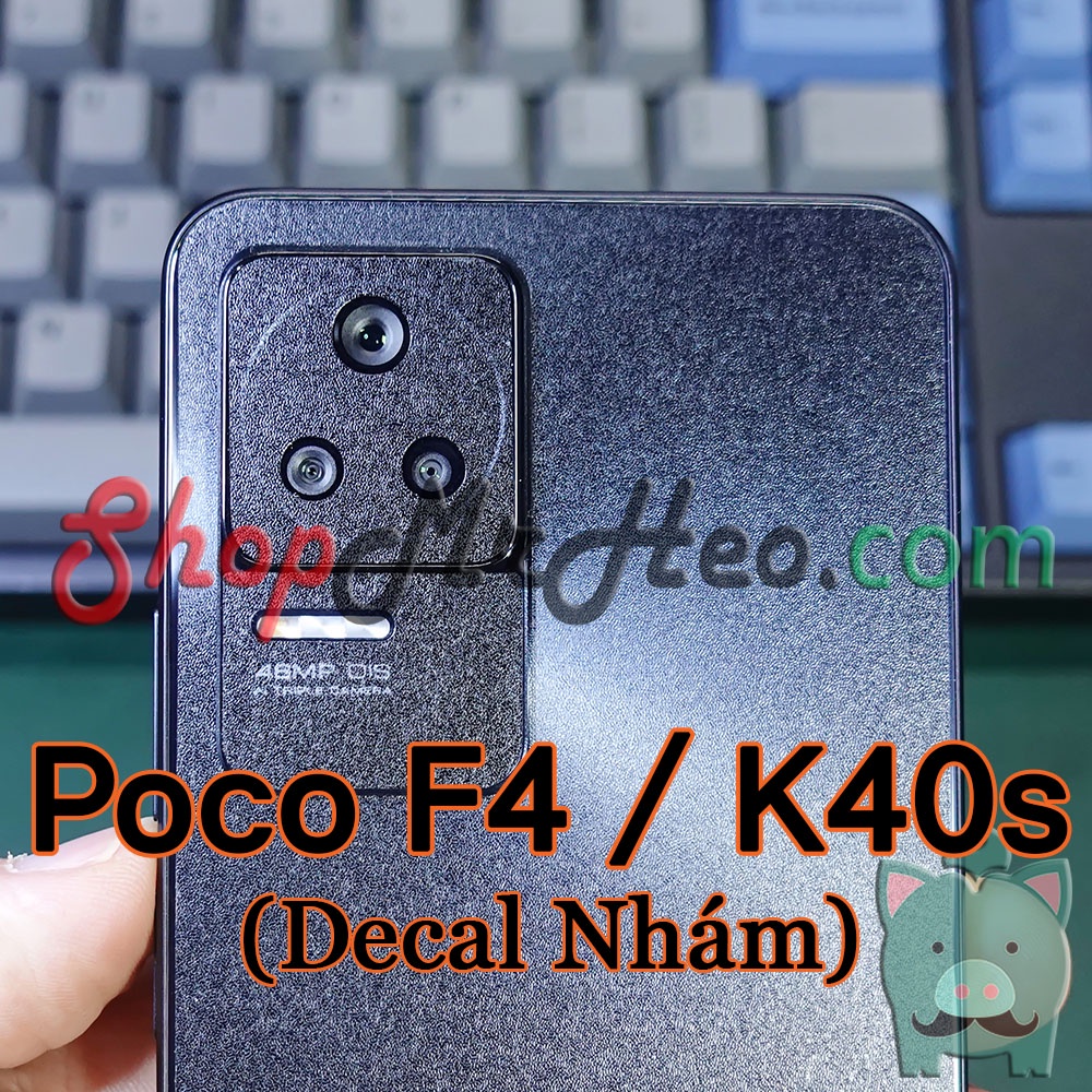 Skin Dán Mặt Sau Lưng Poco F4 5G - Xiaomi Redmi K40s