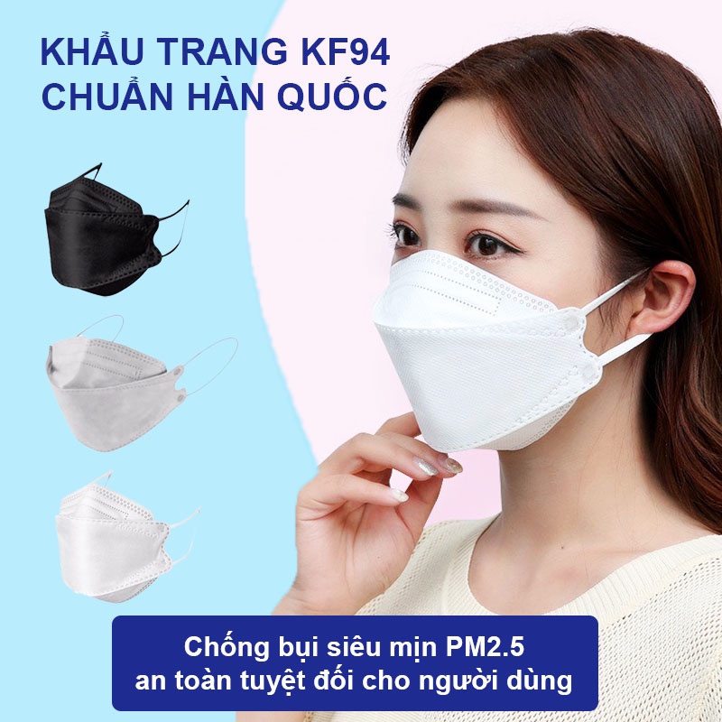 COMBO 5 CHIẾC KHẨU TRANG KF94 CAO CẤP