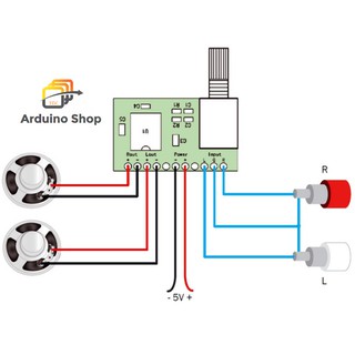 [CÓ CHIẾT ÁP] Mạch khuếch đại âm thanh PAM8403