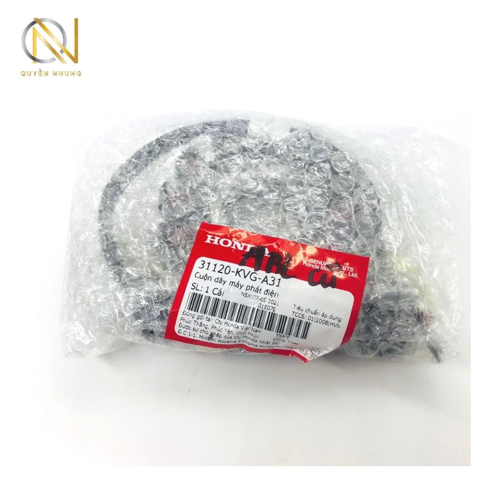 Cuộn dây máy phát điện | Cuộn điện dế xe  AirBlade FI, béo, cũ,..., Lead 110 zin chính hãng HONDA - QN SHOP