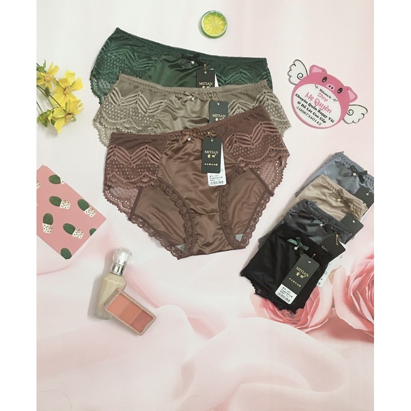 Siêu phẩm quần lót ren lụa cao cấp