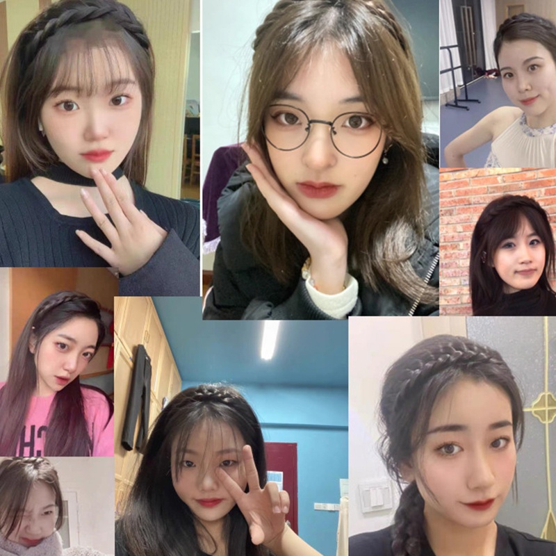 Cài Tóc Giả Thắt Bím Xương Cá Chống Trượt Thời Thượng Cho Nữ