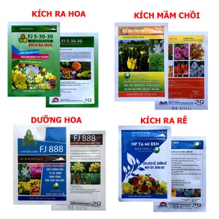 Phân bón lá sinh học (Siêu ra rễ cực mạnh, siêu kích chồi, siêu kích ra hoa, siêu dưỡng hoa)