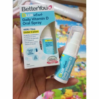 Vitamin D3 dạng xịt Dlux của Anh(0-3t) 15ml