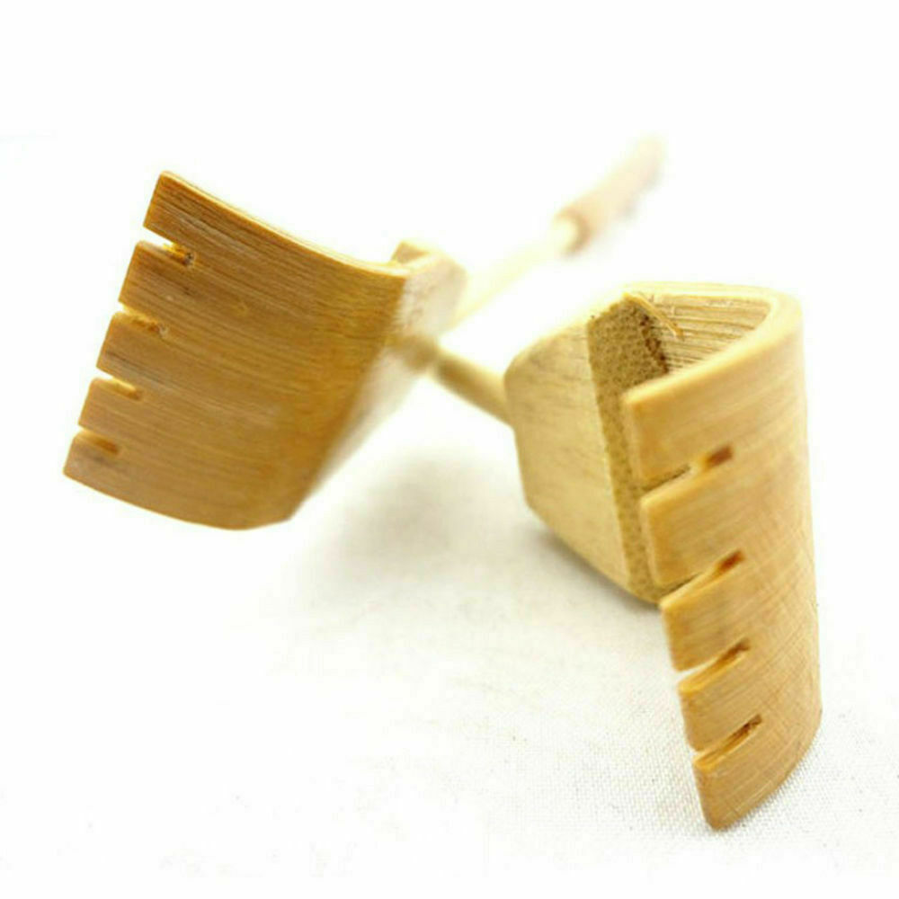 [Hàng mới về] Dụng cụ gãi lưng bằng gỗ có thể thu gọn hỗ trợ mát xa tiện dụng