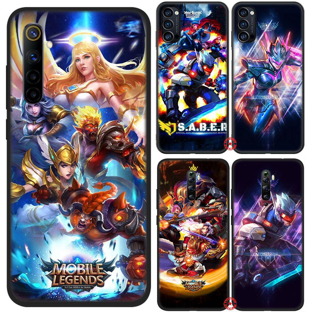 Ốp Điện Thoại Họa Tiết 107qk Mobile Legends Bang Bang Hero Dành Cho Oppo Find X3 Reno 2 3 4 5 Pro Lite 5f Z 2z 2f