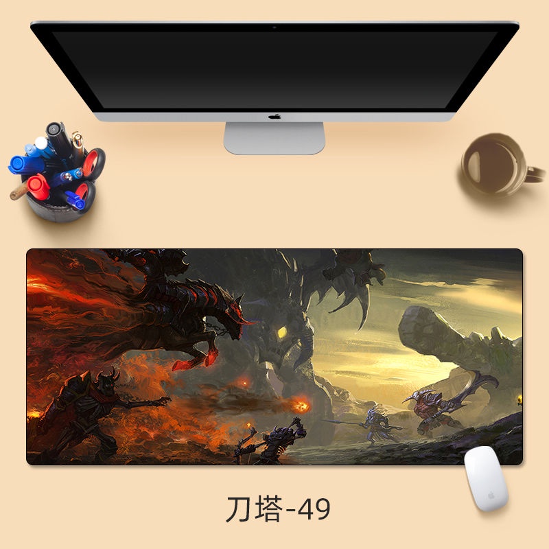 Miếng Lót Chuột Và Bàn Phím Họa Tiết Dota Dota 2 Độc Đáo