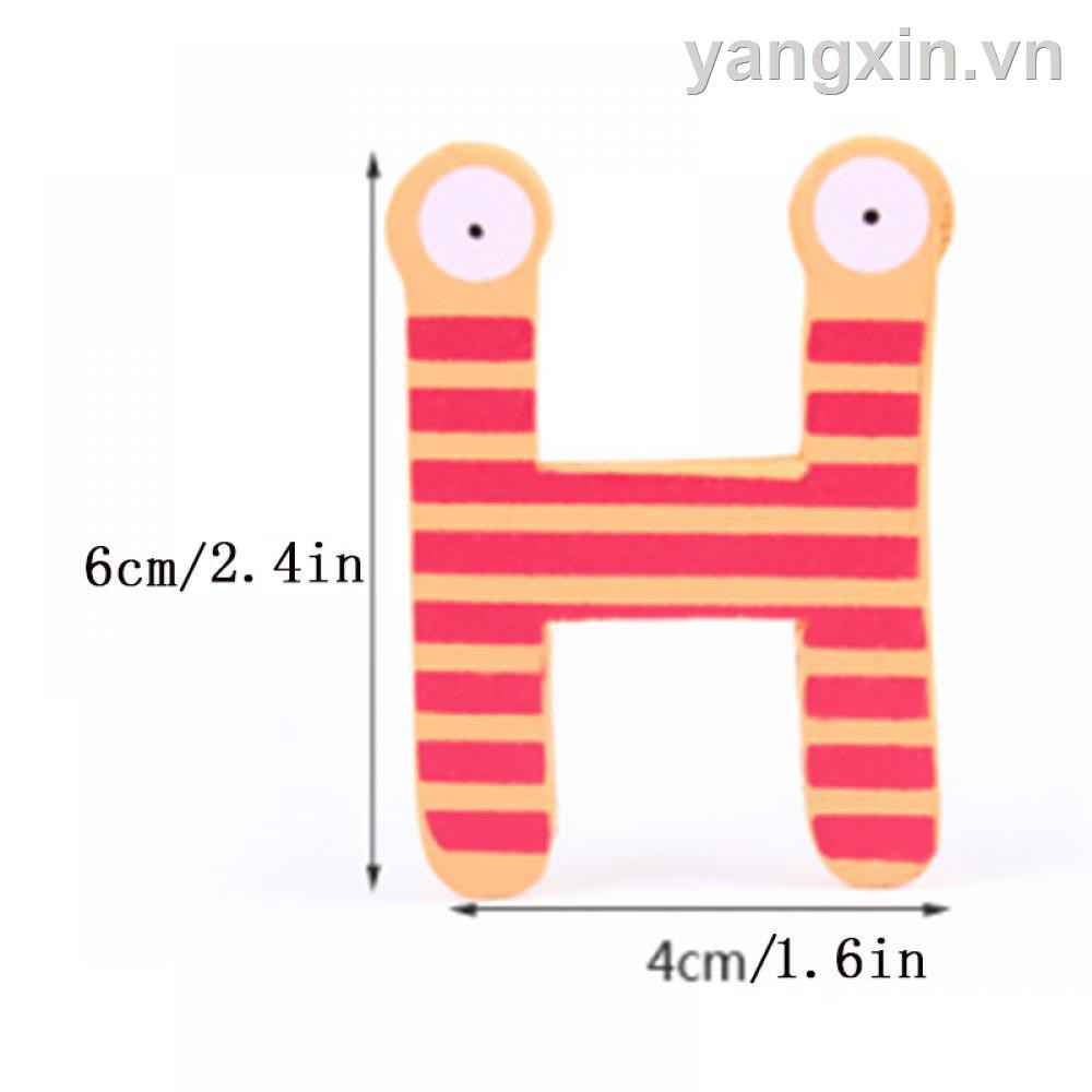 ❀☑☜Cục hít nam châm hình chữ cái A-Z, lên tủ lạnh