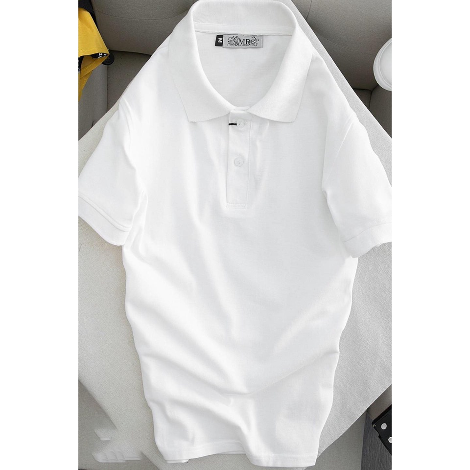 Áo thun nam POLO trơn vải cotton tixi cao cấp ngắn tay cực sang trọng DiHu_fashion