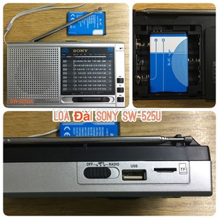 RADIO ĐỌC THẺ NHỚ-USB SW-525