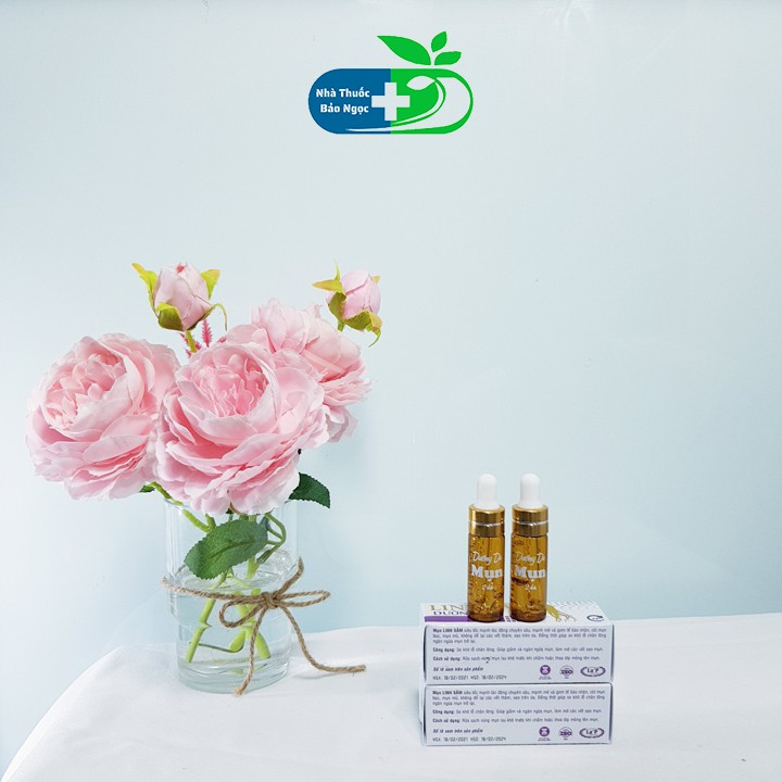 Serum bôi mụn 24h linh sâm dưỡng da mụn,kem bôi mụn