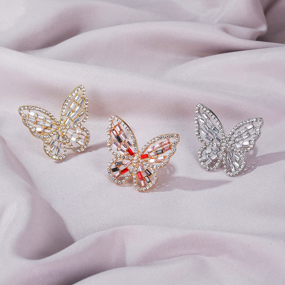 Beautiful Fashionable Butterfly-shaped Alloy Ring