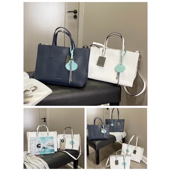 TINUONGSHOP- Túi tote công sở PACO OFFICE BAG xuất Âu-màu trắng size 30