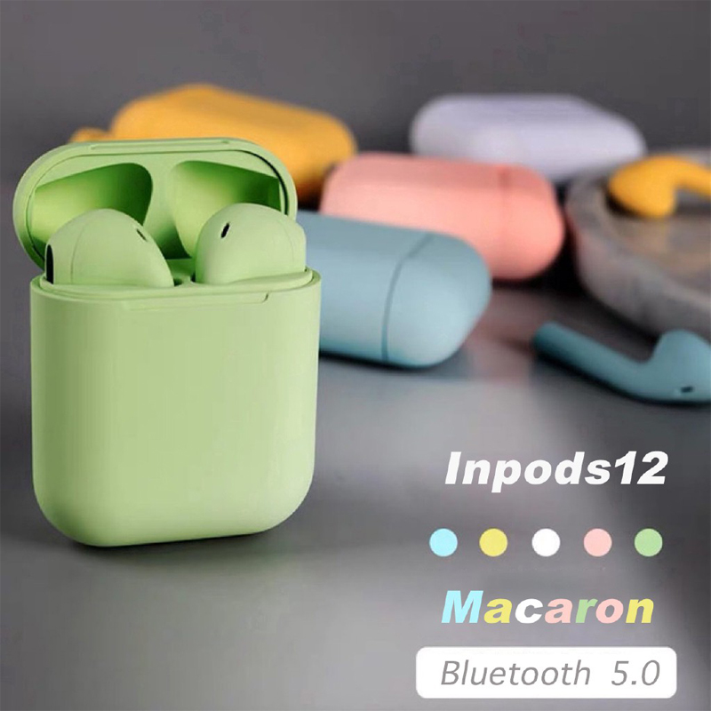 Tai nghe Inpods I12 TWS kết nối bluetooth 5.0 mini chất lượng cao điều khiển âm thanh cảm biến Tai nghe Bluetooth cho iPhone và Android | BigBuy360 - bigbuy360.vn