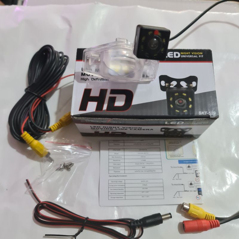 Camera Hậu Ô Tô oem 8 led honda brv