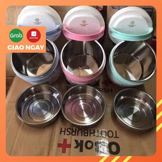 Camen inox 2 tầng Việt Nhật, bên ngoài bọc nhựa chống nóng