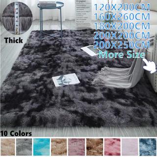 Thảm lông trải sàn mềm mại 10 màu sắc kích thước 2x2.5m