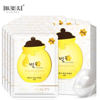 Mặt nạ trắng da mật ong sữa bò Hankey