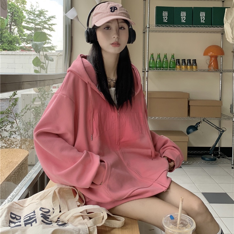 Áo khoác hoodie Perty mỏng thời trang mùa thu phong cách Hàn Quốc cho nữ