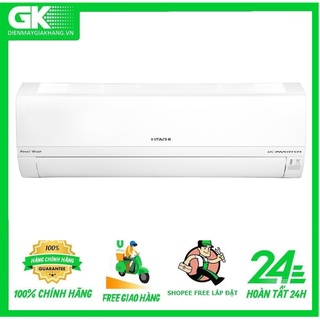 RAS-XJ10CKV - MIỄN PHÍ CÔNG LẮP ĐẶT -Máy lạnh Hitachi Inverter 1 HP RAS-XJ10CKV