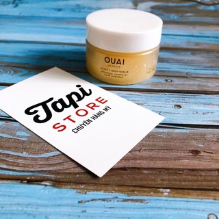 Tẩy tế bào chết toàn thân & da đầu Ouai Scalp & Body Scrub