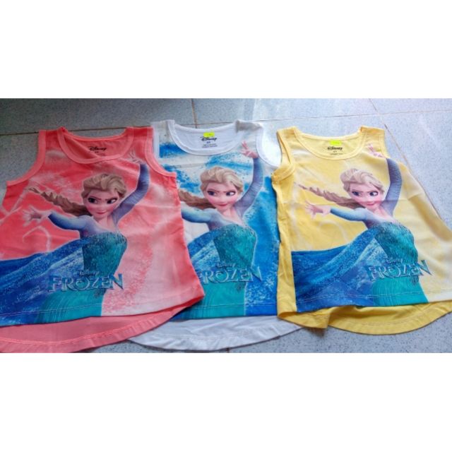 Áo thun 3d elsa kèm hình thật